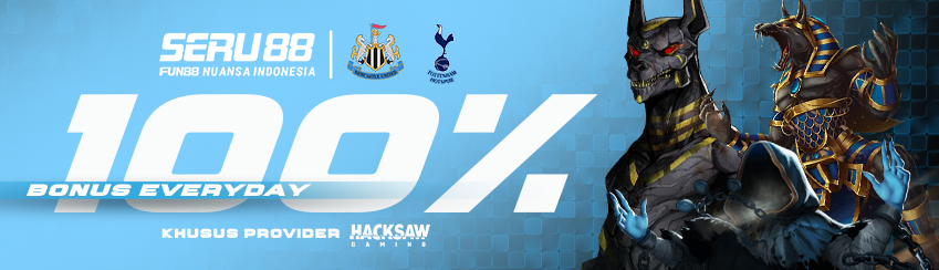 BONUS NEW MEMBER PROMO HACKSAW 100%